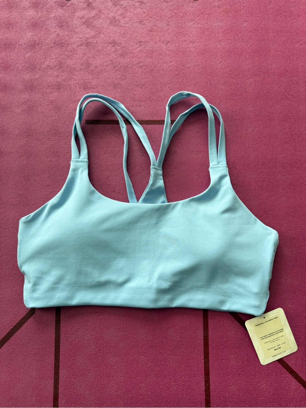 Fabletics - Principal Low Impact Bra - Bali Blue